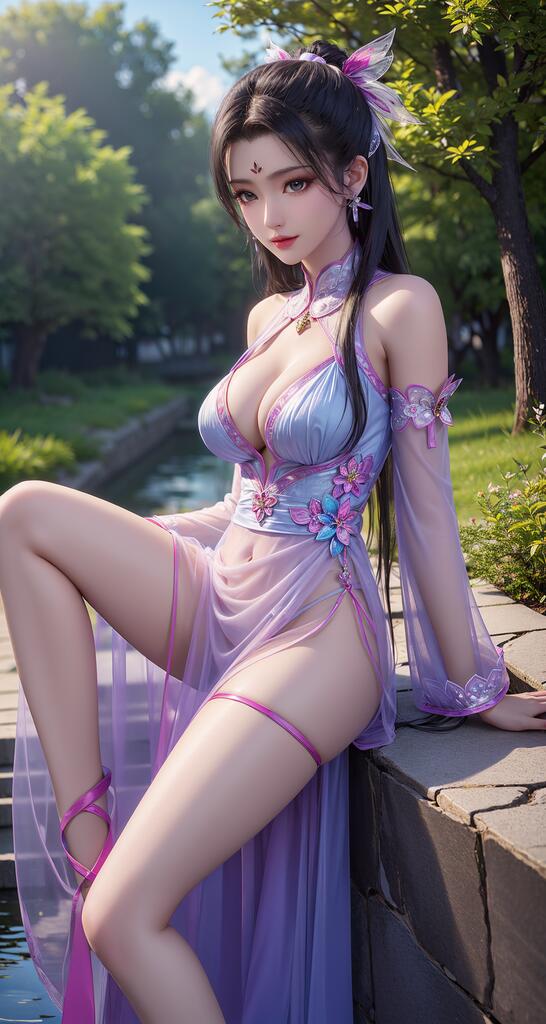 暗河传-白鹤淮 - AI美女写真