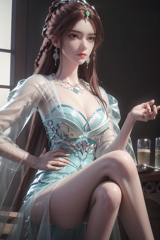 完美世界-叶倾仙 - AI美女写真
