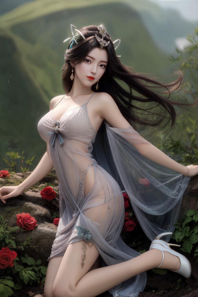 完美世界-柳神 - AI美女写真