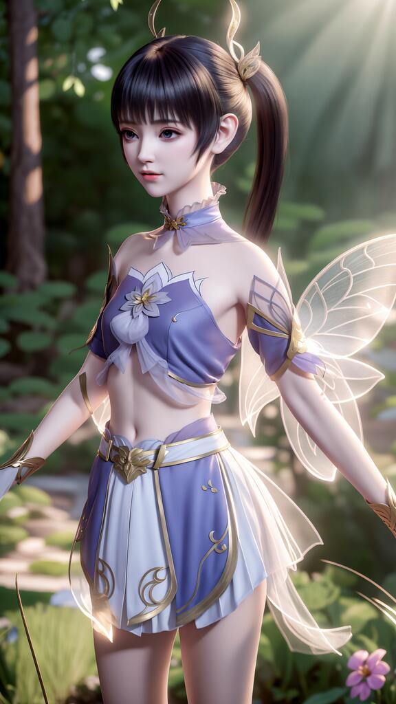 斗破苍穹-紫研 - AI美女写真
