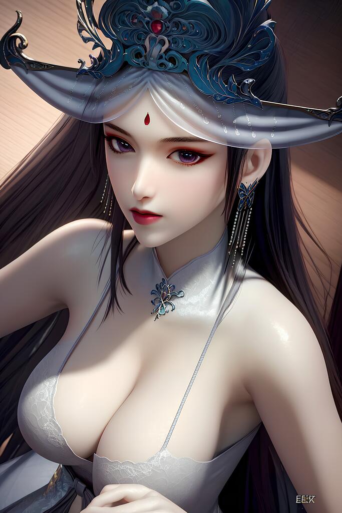 暗河传-慕雪薇 - AI美女写真