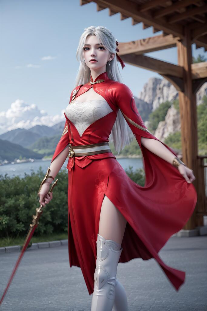 仙武传-楚灵儿 - AI美女写真