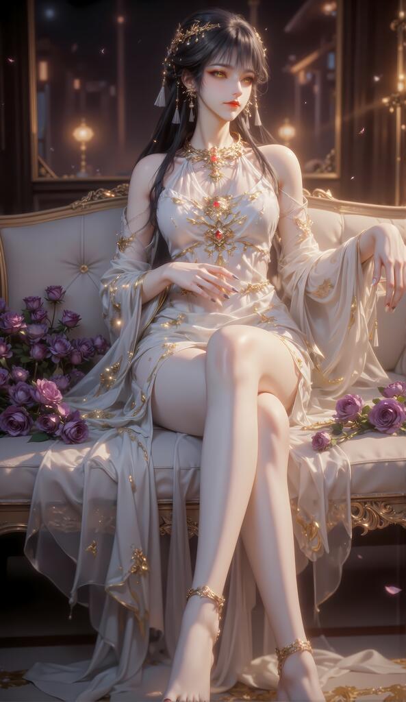 白月蓉&王秋儿 - AI美女写真
