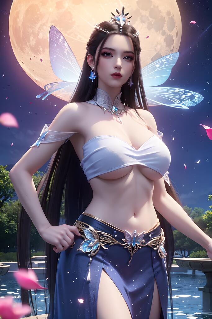 逆天邪神-楚月婵 - AI美女写真