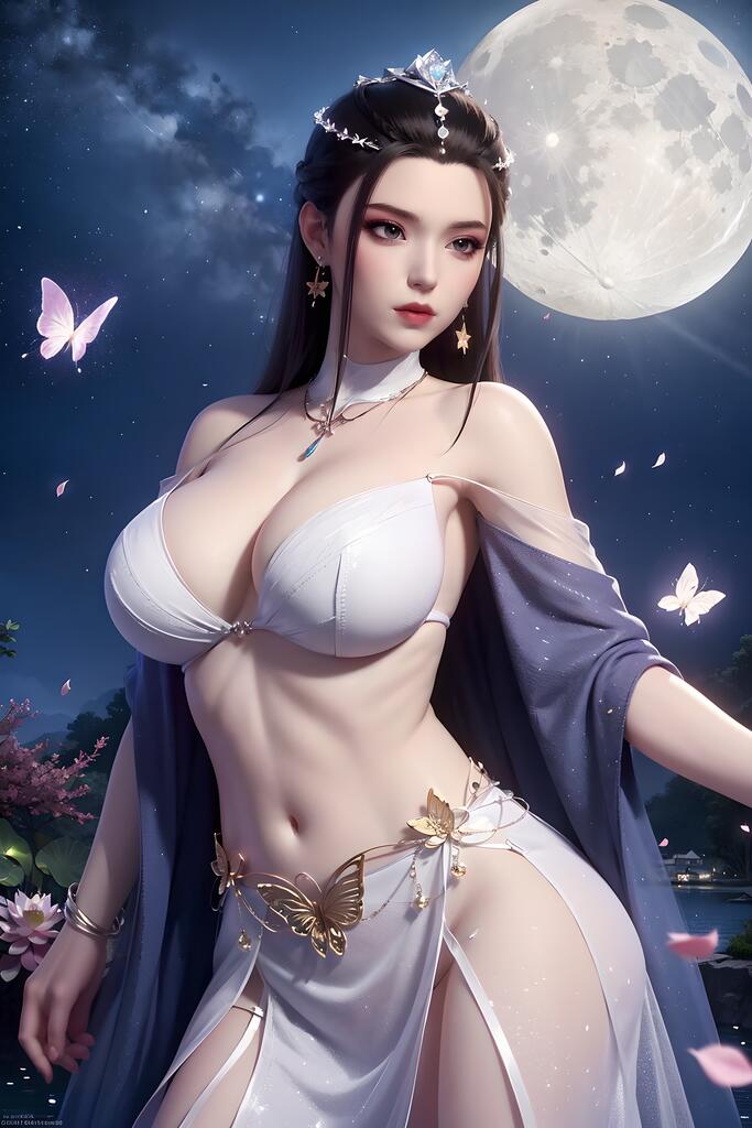 逆天邪神-楚月婵 - AI美女写真