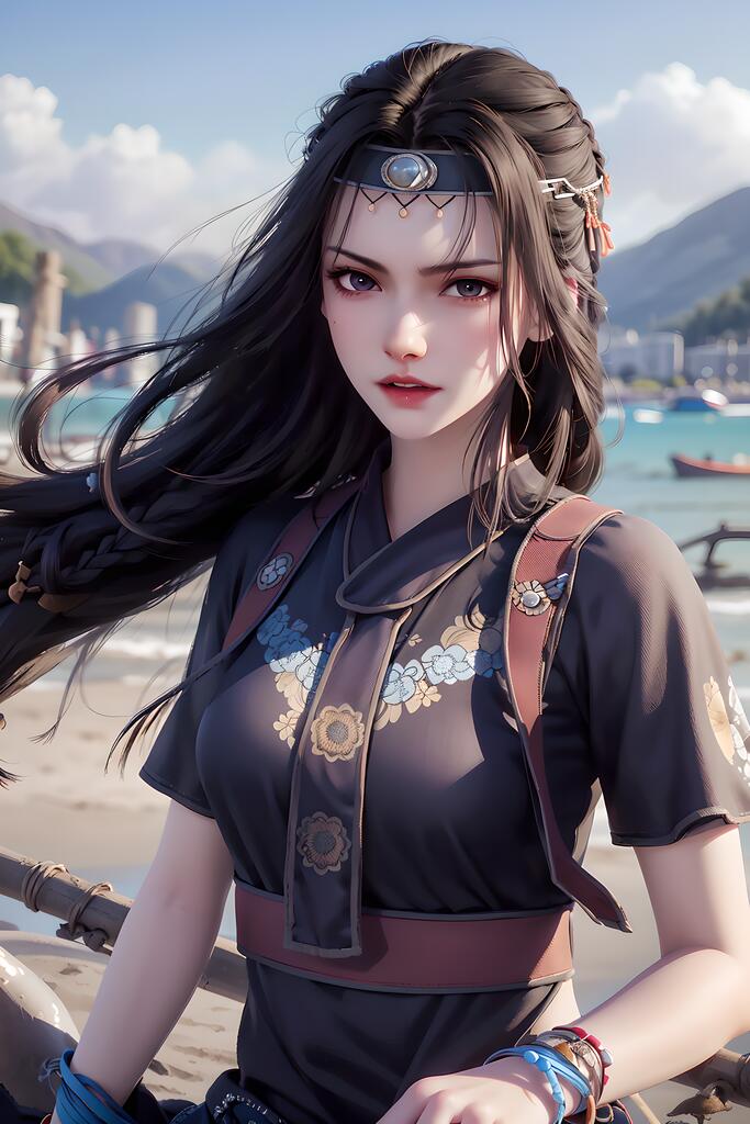 画江湖不良人-奥姑 - AI美女写真