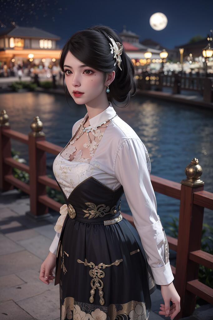 少年白马醉春风-温珞玉 - AI美女写真