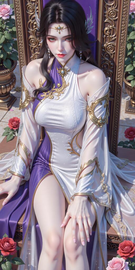 斗破苍穹-玄衣 - AI美女写真