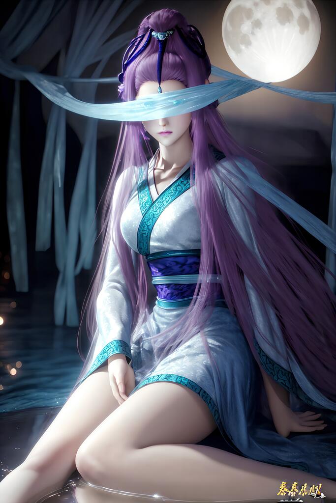 秦时明月-月神 - AI美女写真