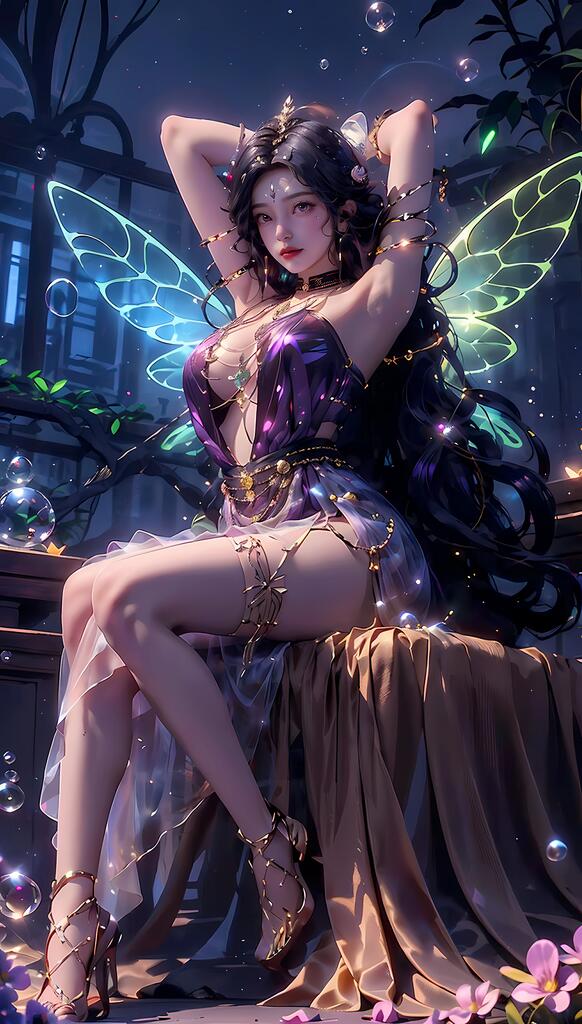 国漫女神_云曦冷筱 - AI美女写真