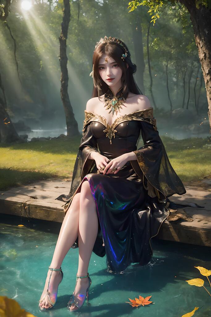 完美世界-魔女 - AI美女写真