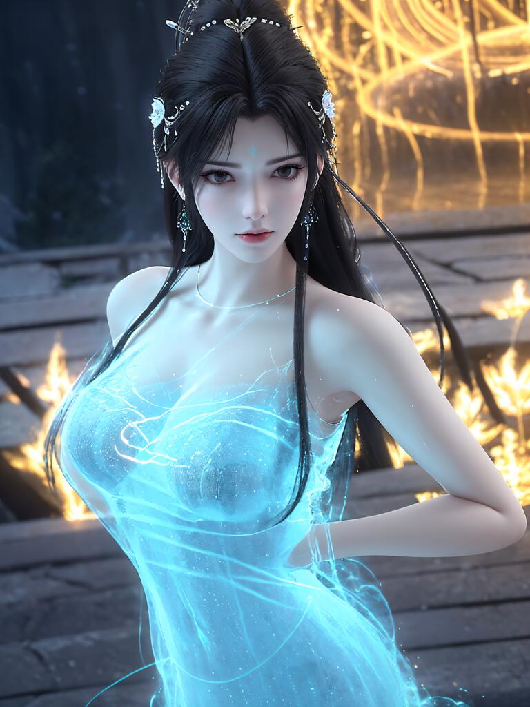 完美世界-清漪 - AI美女写真