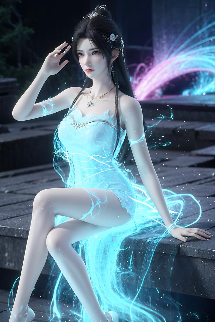 完美世界-清漪 - AI美女写真