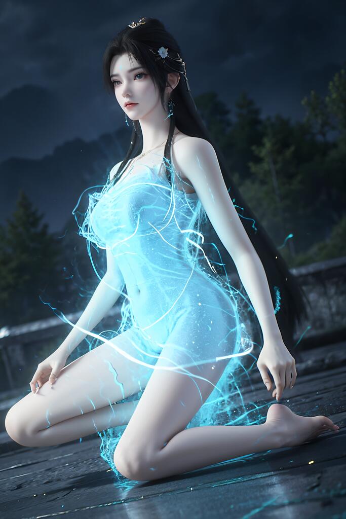 完美世界-清漪 - AI美女写真