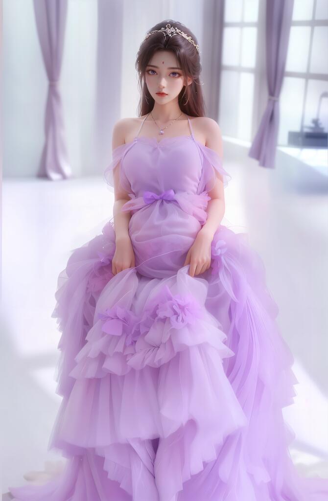 完美世界-月婵 - AI美女写真