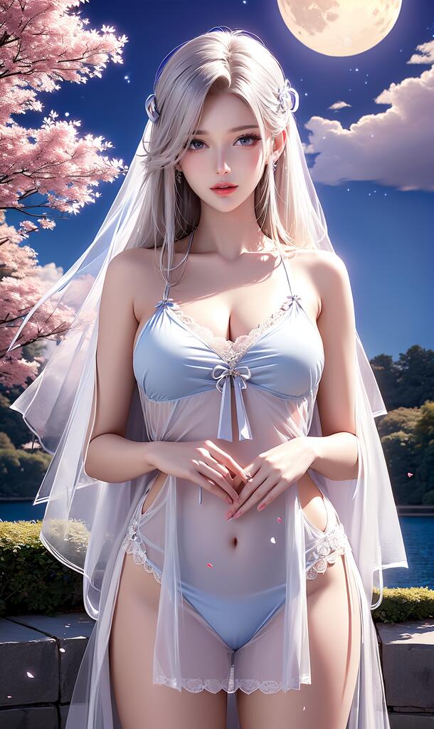 原神-申鹤 - AI美女写真