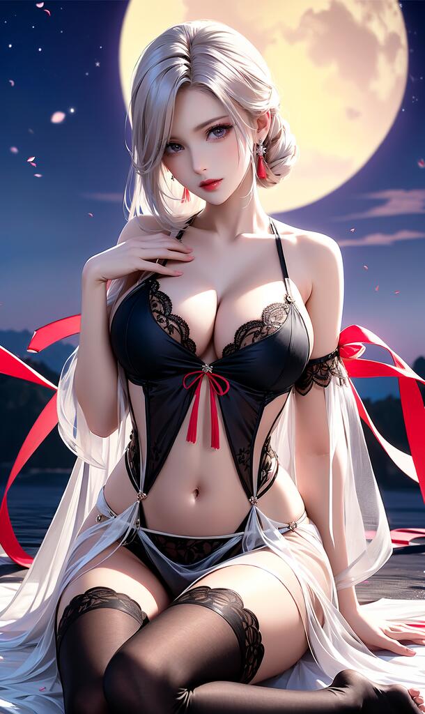原神-申鹤 - AI美女写真