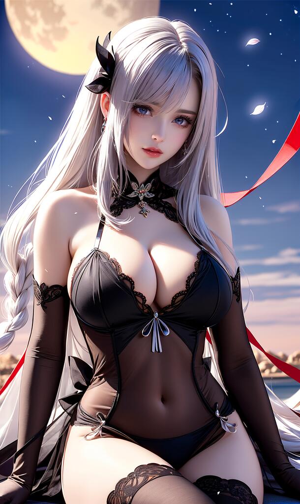 原神-申鹤 - AI美女写真