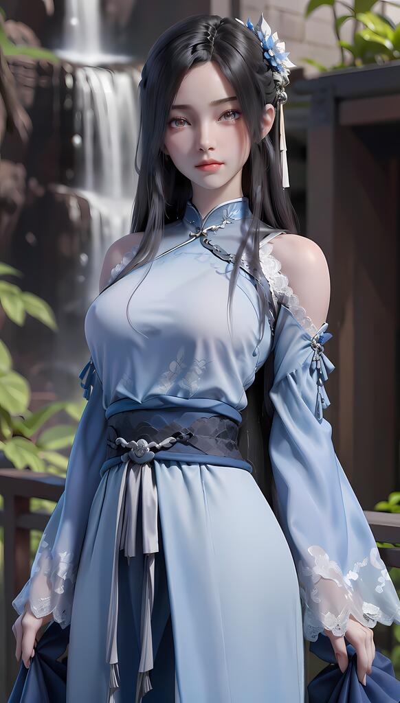 完美世界-重瞳女 - AI美女写真