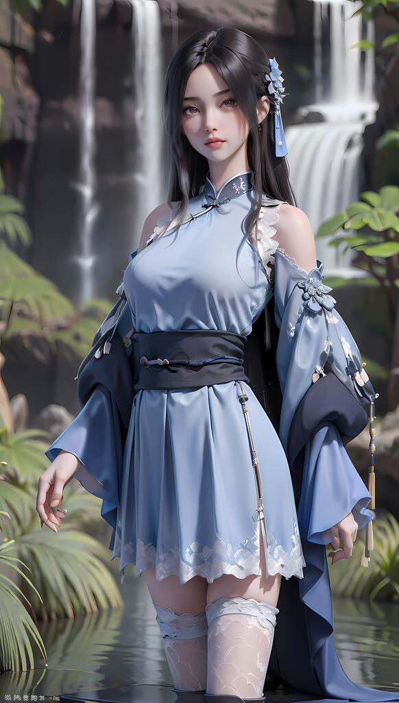完美世界-重瞳女 - AI美女写真