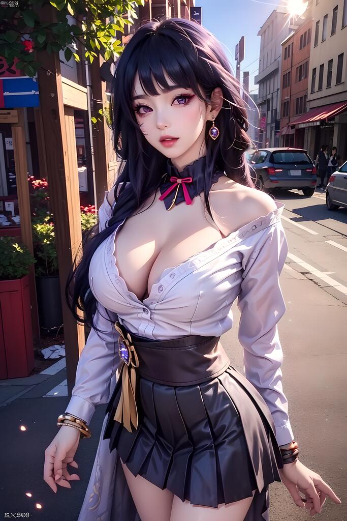 雷电将军 - AI美女写真