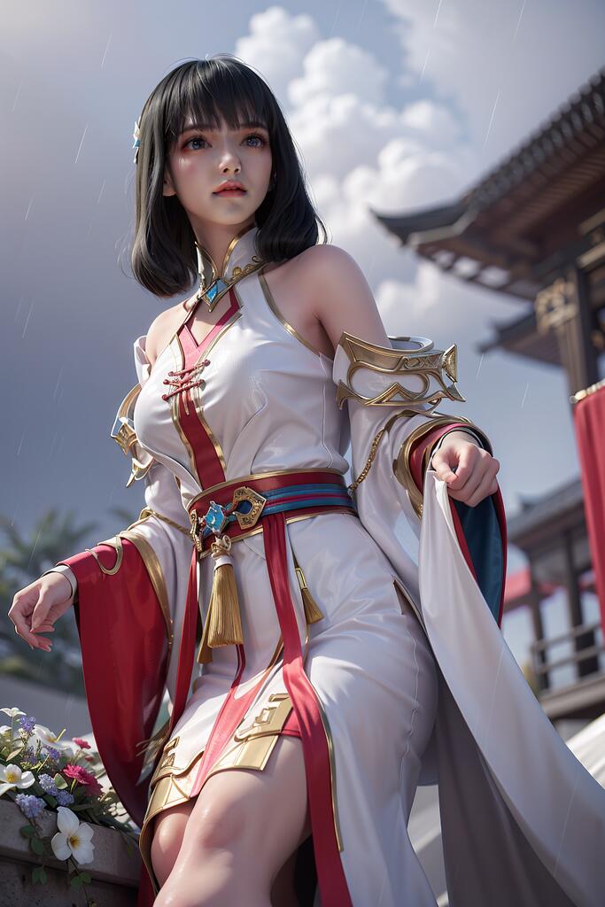 百炼成神-云落 - AI美女写真