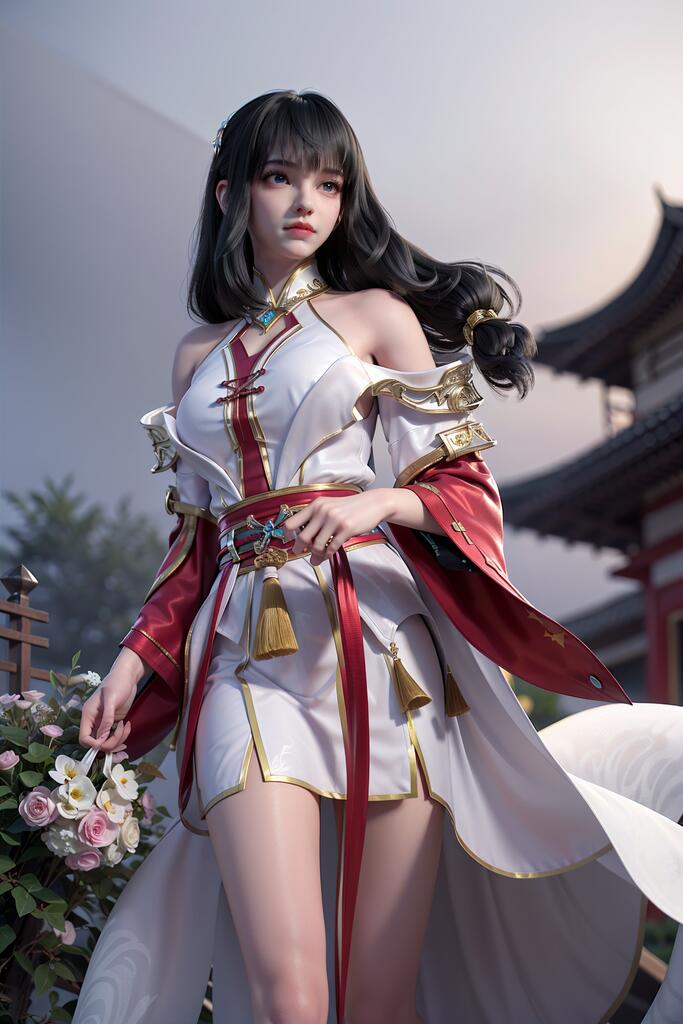 百炼成神-云落 - AI美女写真