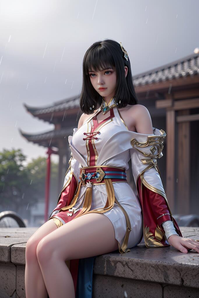 百炼成神-云落 - AI美女写真