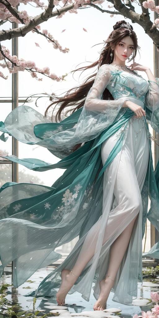 完美世界-叶倾仙 - AI美女写真