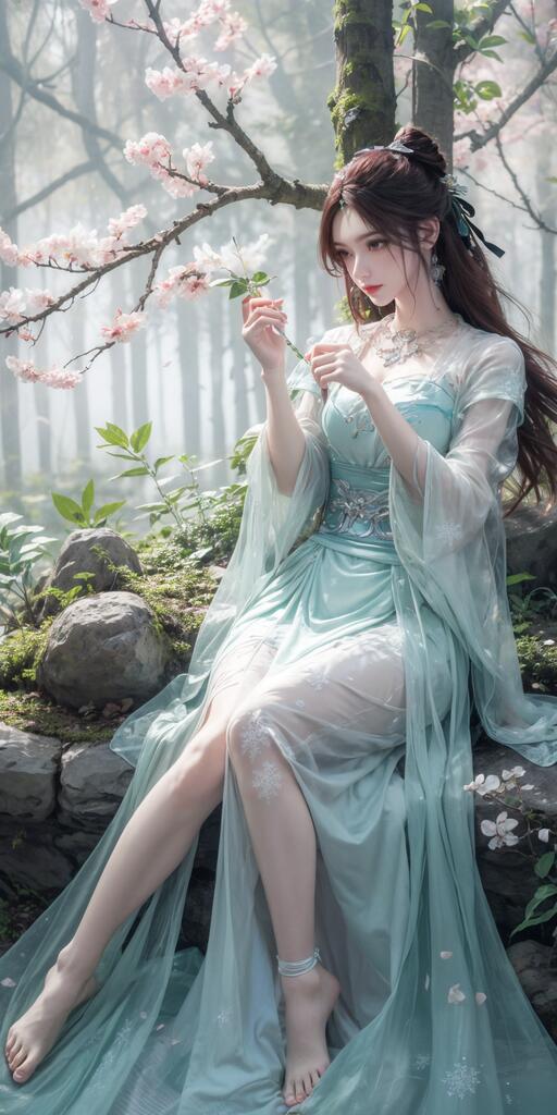 完美世界-叶倾仙 - AI美女写真
