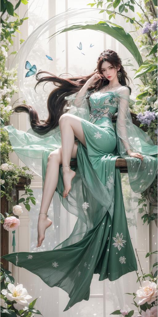 完美世界-叶倾仙 - AI美女写真