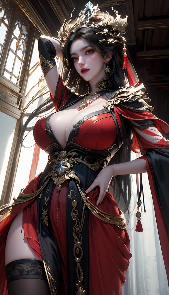 完美世界-大祭司 - AI美女写真