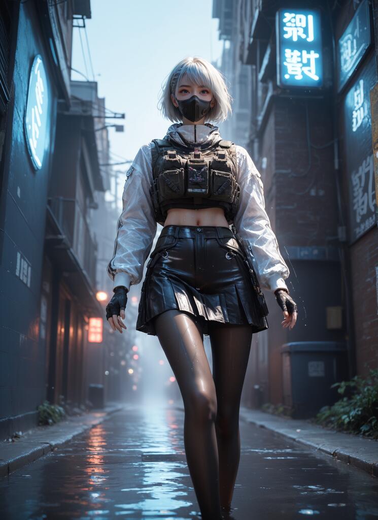 三角洲-麦晓雯 - AI美女写真