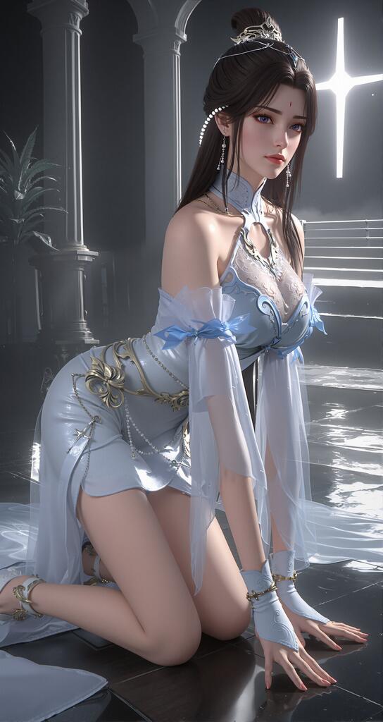 完美世界-月婵 - AI美女写真