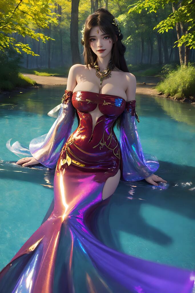 完美世界-魔女 - AI美女写真