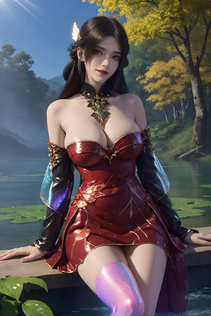 完美世界-魔女 - AI美女写真
