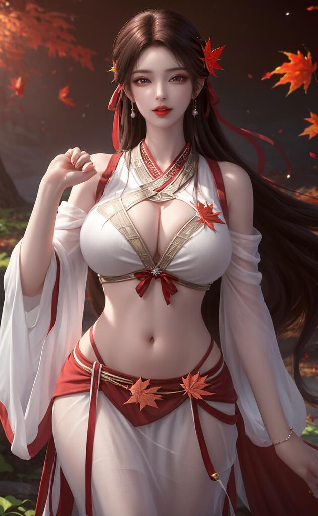 完美世界-火灵儿 - AI美女写真