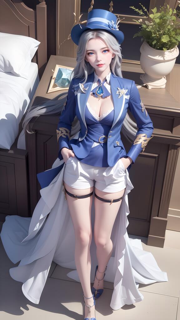 魔术师小姐 - AI美女写真