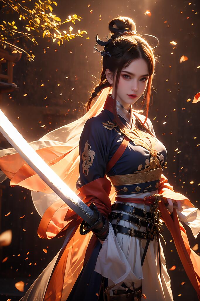 画江湖不良人-将臣 - AI美女写真