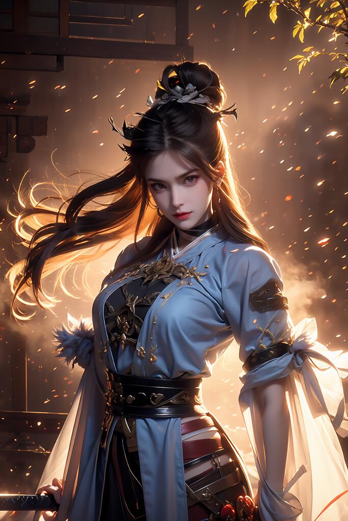画江湖不良人-将臣 - AI美女写真