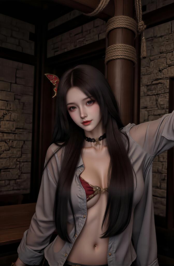 武动乾坤-穆红绫 - AI美女写真