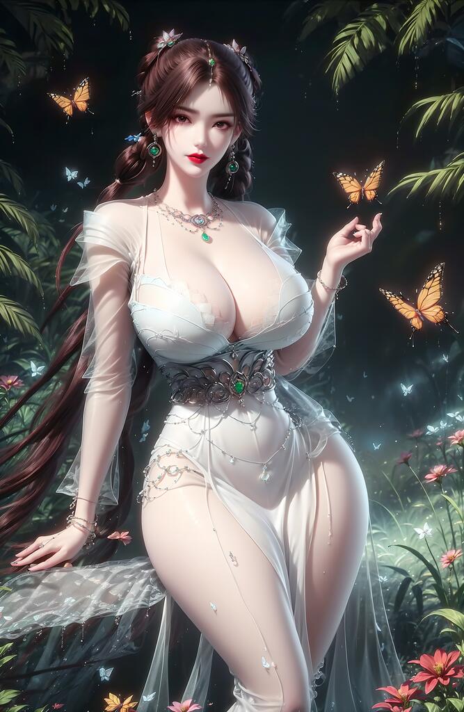 完美世界-叶倾仙 - AI美女写真