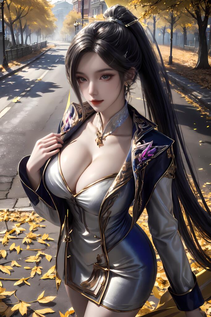绝世唐门-周漪 - AI美女写真