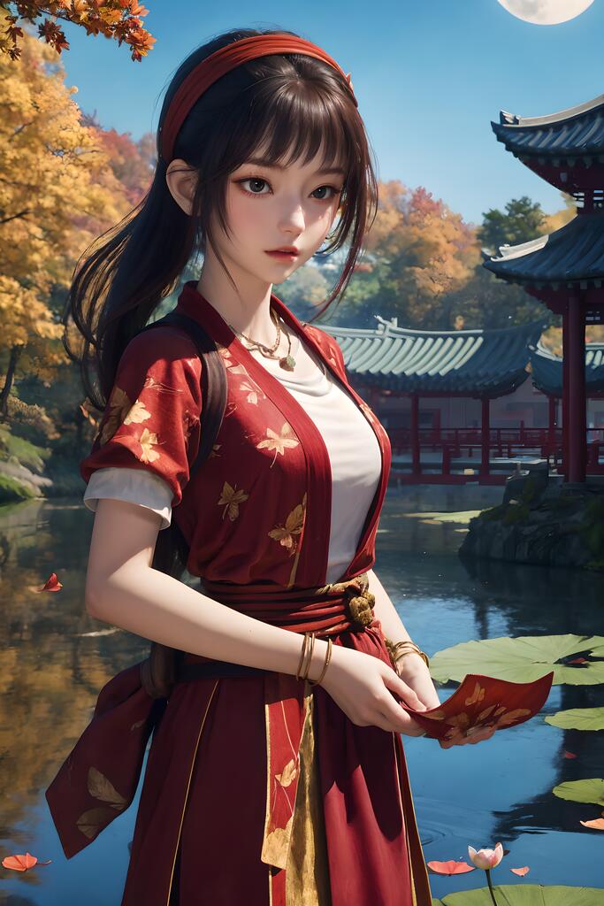 天罡传-樊巧儿 - AI美女写真