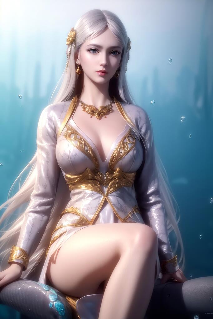 武庚纪-白龙 - AI美女写真