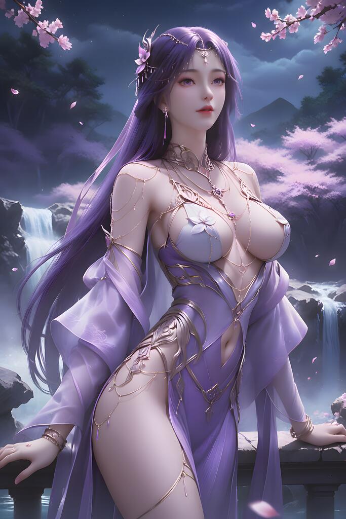 完美世界-云曦 - AI美女写真