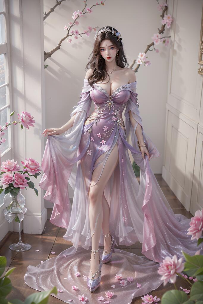 完美世界-月婵 - AI美女写真