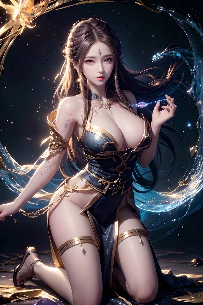 银河少女 - AI美女写真