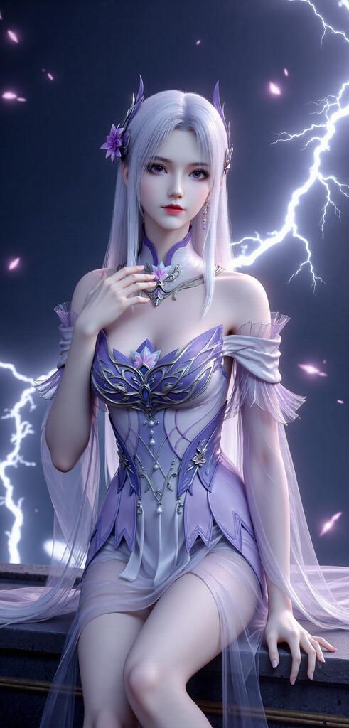 斗破苍穹-小医仙 - AI美女写真
