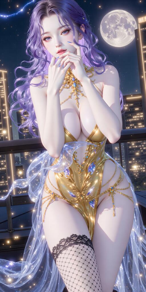 王牌竞速-蛇女 - AI美女写真